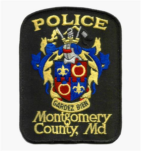 Montgomery County Md Police Logo, HD Png Download - kindpng