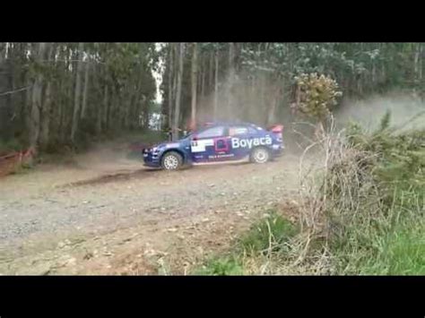 Rallye Terra Da Auga Salida De Pista Villanueva Youtube