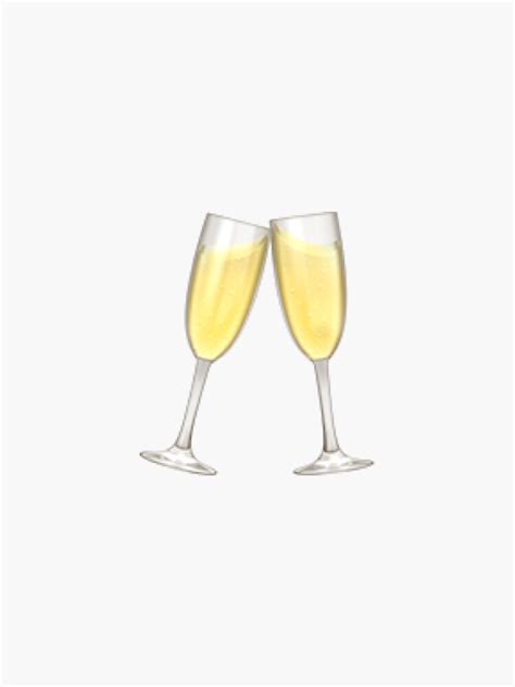 "Cheers Emoji" Sticker for Sale by laurencondoluci | Redbubble