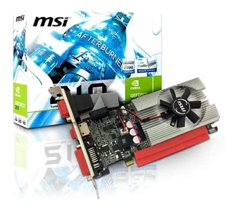 PLACA DE VIDEO NVIDIA GEFORCE GT 210 1GB DDR3 64BITS MSI N210 MD1G D3