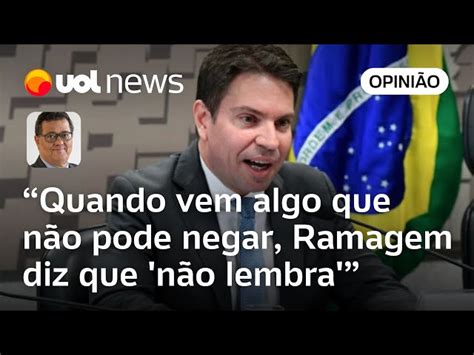 Josias Depoimento Mostra Que Ramagem Pede Para Pf Trat Lo Como Tolo