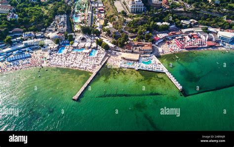 Aerial view of Odessa city historical city centre in Ukraine Stock ...