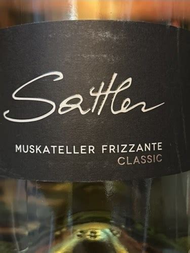 Weingut Sattler Classic Muskateller Frizzante Vivino Us