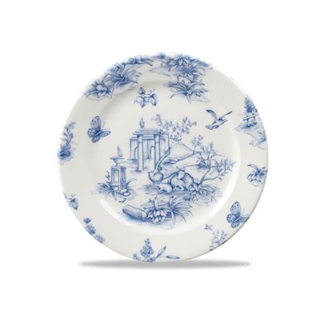 Churchill China Prague Toile 17cm (6.5") Plate Vintage Print (Box Of 6 ...