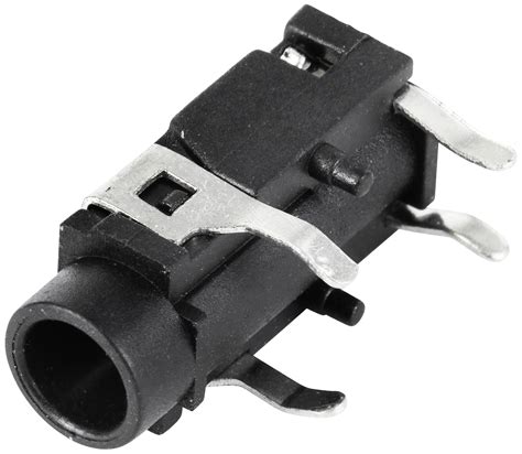 TRU COMPONENTS TC 9201960 3 5 Mm Audio Jack Socket Horizontal Mount