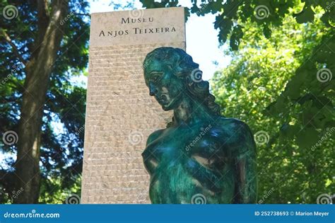 Museum Anjos Teixeira In Sintra In Portugal Sculpture Of A Woman