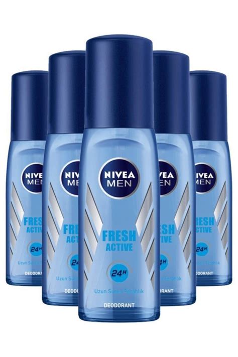 Nivea Deodorant Erkek Fresh Active Pump Sprey Ml X Fiyat