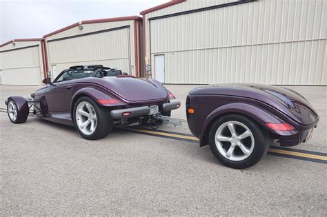 1997 Plymouth Prowler Has Matching Trailer And Less Than 1 000 Miles Is For Sale Autoevolution