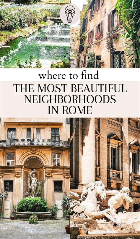 The Best Neighborhoods In Rome To Stay Walk Around And Eat Rome