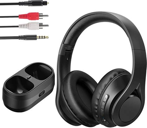 Wireless Headphones for TV Watching, W / Bluetooth 5.0 Transmitter ...