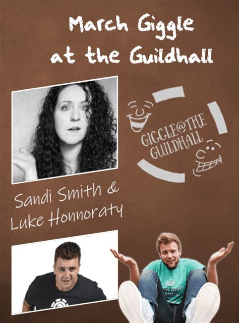 March - Giggle at the Guildhall at Axminster Guildhall event tickets from TicketSource