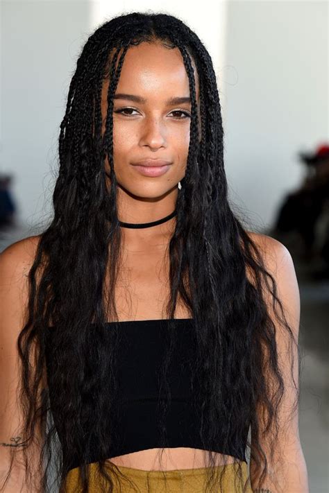 Zoe Kravitz and The Goddess Box Braids Trend | Unruly