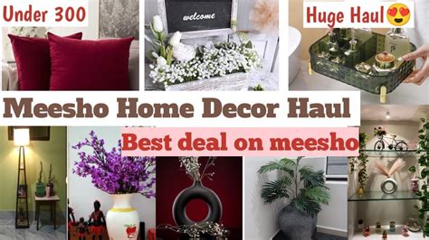 Meesho Home Decor Haul Omg 😱 Latest Affordable Decor Items Meesho