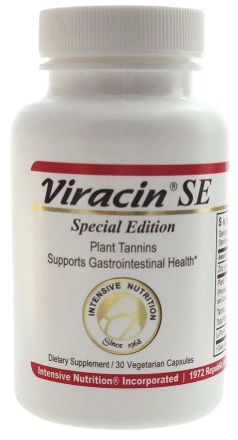 Best Viracin Se 60 Caps Intensive Nutrition For Sale Institute For