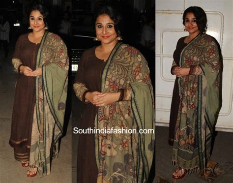 Vidya Balan In Gaurang Shah South India Fashion