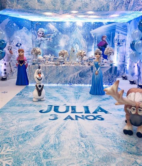 Ideias Para Festa Do Frozen - Festa da frozen: 90 Melhores idéias Para a Sua Festa!