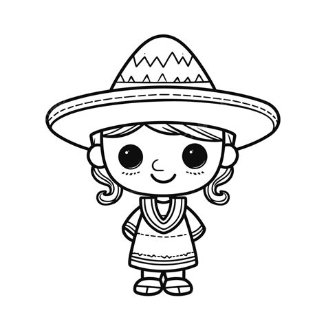 Dibujos De Comida Mexicana Para Colorear