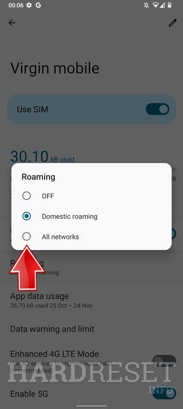 Activar El Roaming De Datos ITEL AC50 How To HardReset Info