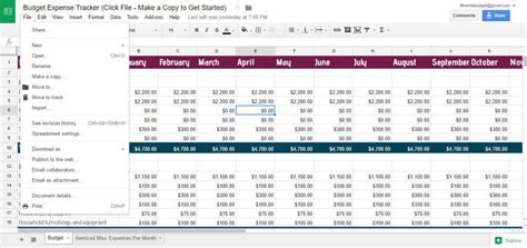 Free Budget Spreadsheet Template - Life and a Budget