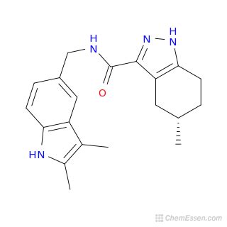 N 2 3 Dimethyl 1H Indol 5 Yl Methyl 5 Methyl 4 5 6 7 Tetrahydro 1H