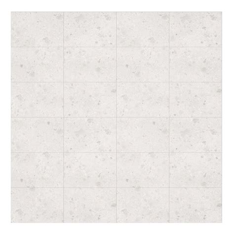 Multipanel Tile Effect White Terrazzo H X W Mm Bathroom Wall