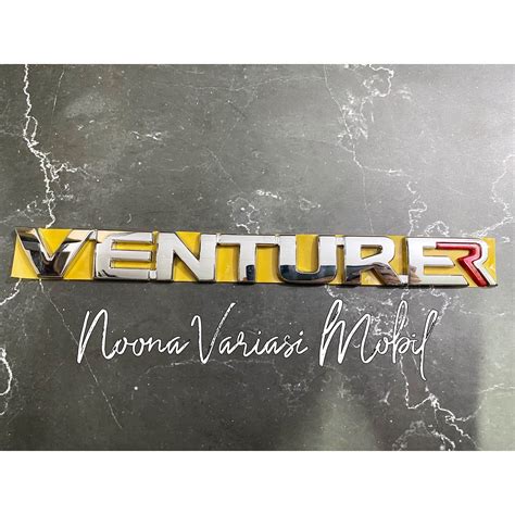 Logo Emblem Venturer Untuk Innova Reborn Menyambung Lazada Indonesia