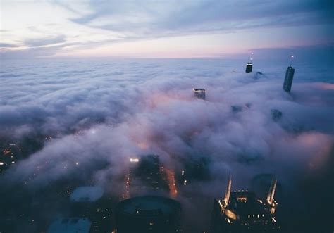 Chicago in the Fog: Captivating City Photography