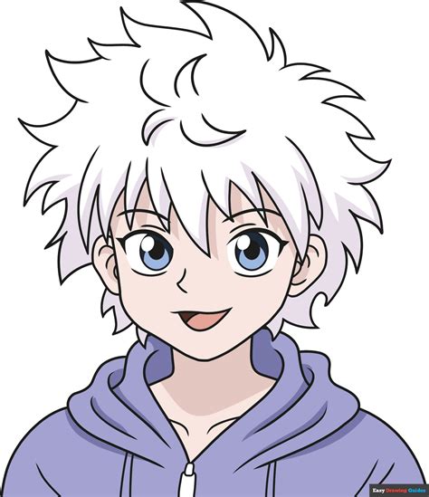 Killua Zoldyck From Hunter X Hunter Copic Sketch By Lethalchris On