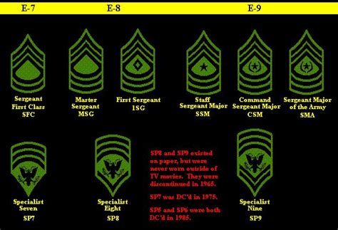 u s army rank vietnam era | Army ranks, Army, Sergeant