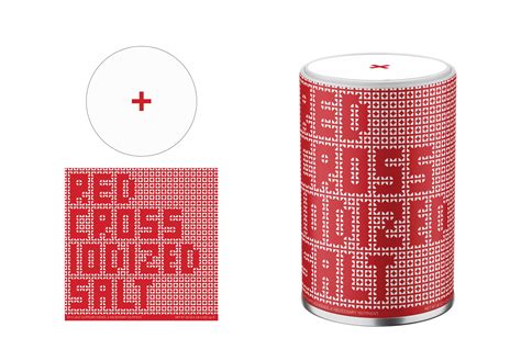 Red Cross Salt Packaging By Sabrina Ma SVA Design