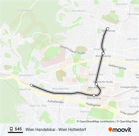 S Route Fahrpl Ne Haltestellen Karten Wien Hernals Aktualisiert