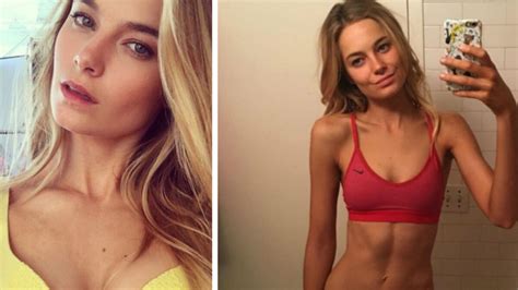 Mannequin de Victoria s Secret jugée trop maigre elle répond aux