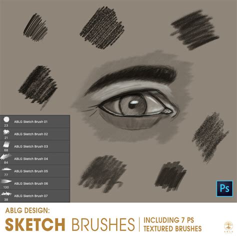 ABLG Photoshop Sketch Brushes :: Behance