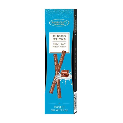 Choco Sticks Με Σοκολάτα Γάλακτος 100gr Excelcium Niriton