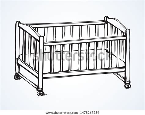 4,301 Crib Drawing Images, Stock Photos & Vectors | Shutterstock