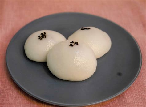 Rice Cake Tteok 떡 Flower T Korea