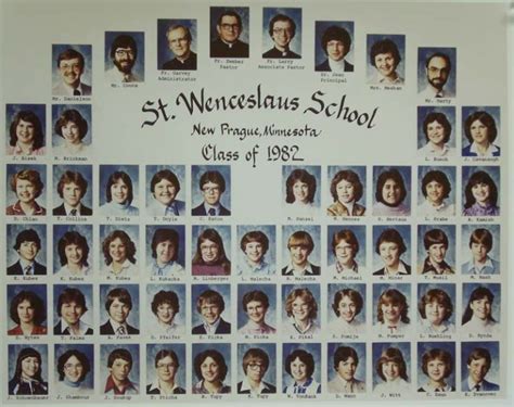 Class Of 1982 St Wenceslaus Catholic School