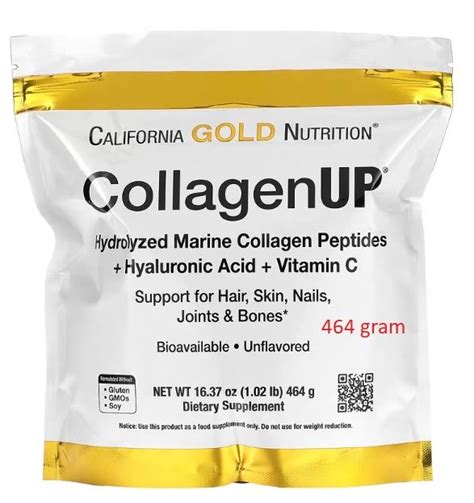 California Gold Nutrition Marine Collagen Peptides Powder With