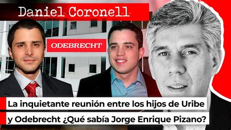 La Inquietante Reunión Entre Los Hijos De Uribe Y Odebrecht ¿qué Sabía