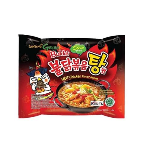 Jual SAMYANG Stew Mie Instan Hot Chicken Ramen 145 G Shopee Indonesia