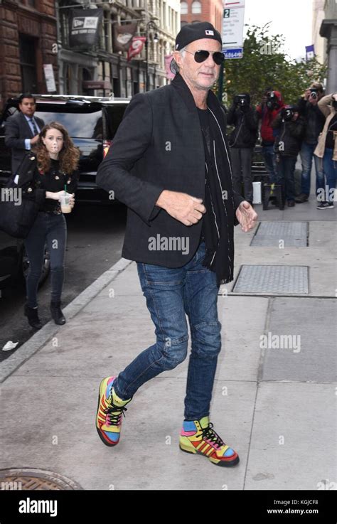 New York Ny Usa Th Nov Chad Smith Of The Red Hot Chili Peppers Seen At Aol Build To