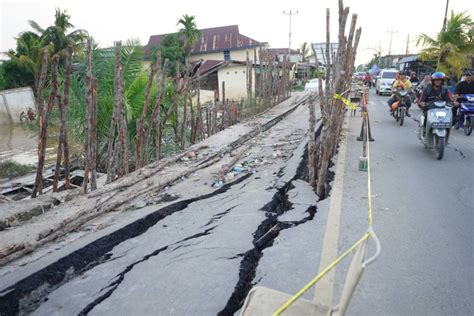 Media Center Atasi Jalan Amblas Akibat Abrasi Tembilahan Bpjn Riau