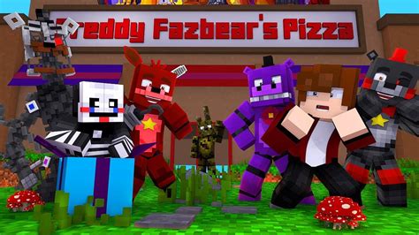 Minecraft Fnaf Pizzeria Simulator Upgraded The Pizzaria Minecraft