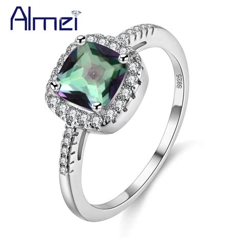 Aliexpress Buy Almei Off Engagement Ring Jewellery Zircon