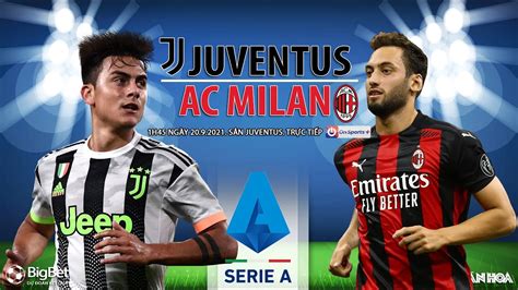 NhẬn ĐỊnh BÓng ĐÁ Juventus Vs Ac Milan 1h45 Ngày 209 On Sports Trực Tiếp Bóng đá Ý Serie