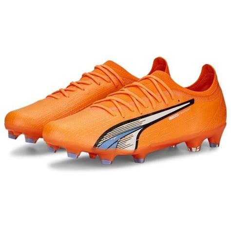 PUMA Ultra Ultimate FG AG Supercharge Oransje Hvit Blå