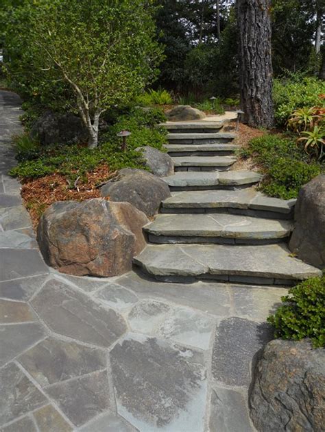 Flagstone Step Designs - Landscaping Network