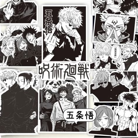 Autocollants Jujutsu Kaisen Pi Ces Dmp Sud