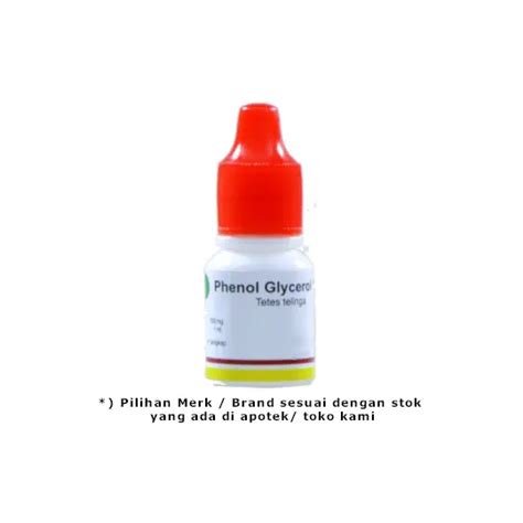 PHENOL GLYCEROL 10 TETES TELINGA 5 ML Kegunaan Efek Samping Dosis