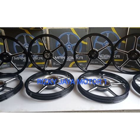 Jual VELG CNC MANDALIKA MODEL ENKEI PNP HONDA MATIC VARIO 125 CC 150